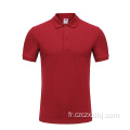 Polo Polo Polo Solid Polo pour hommes